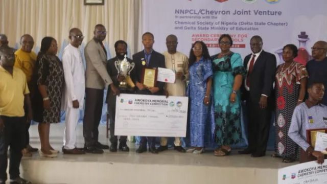 Chevron, NNPC JV celebrate excellence at 2025 Awokoya Chemistry competition