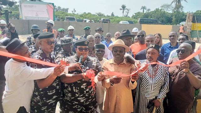 Solewant Group boosts security in Rivers with donation of Police station