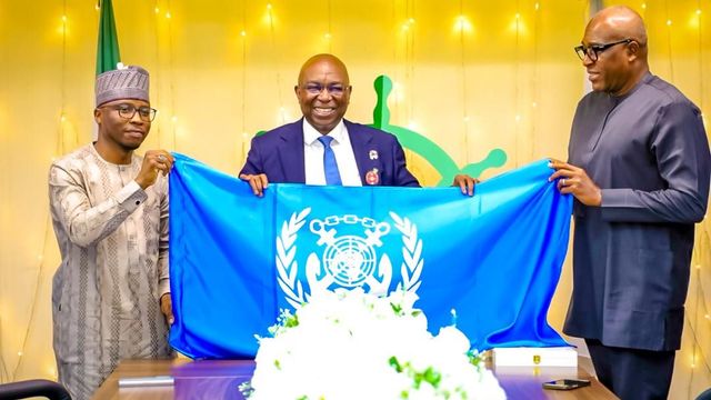 IMO category C victory: NIMASA staff host executive management to surprise reception