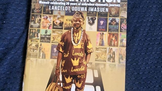 Godson Osarenren unveils Lancelot Oduwa Imasuen’s biography, ‘A Trip in Motion’