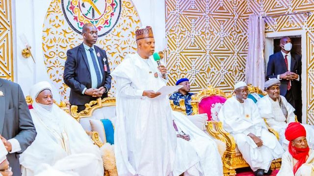 Shettima declares traditional institutions ‘irreplaceable’, Says Tinubu will preserve them