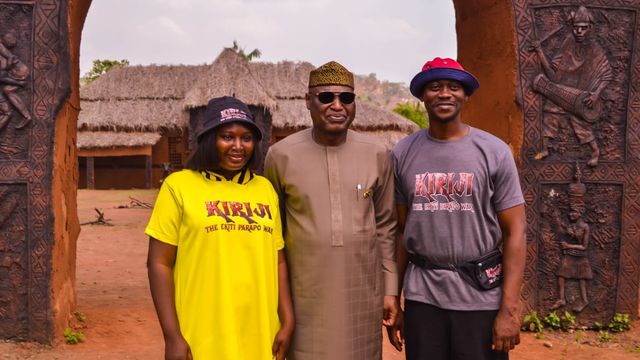 Oyebanji Reaffirms commitment to preserving Ekiti history, visits Kiriji War film set