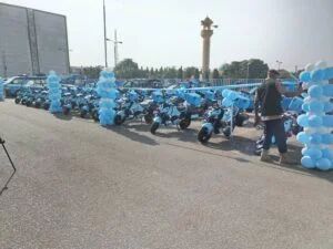 Akume inaugurates 75 electric motorcycles for FRSC