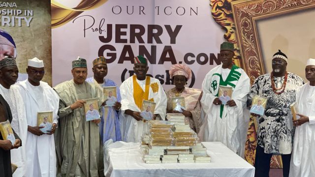OBJ, Jonathan, Osinbajo others celebrate Ex-Information Minister, Jerry Gana, @ 80
