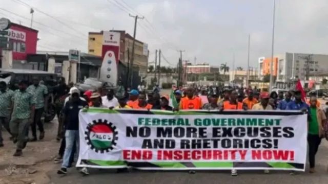 NLC embarks on nationwide protests, demand decisive action against insecurity