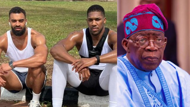 Tinubu consoles Anthony Joshua, speaks with mother after Ogun tragedy