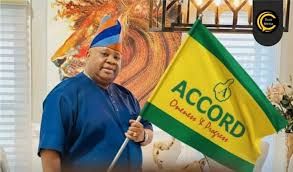 Adeleke has boosted Accord’s national popularity” — Party Chair