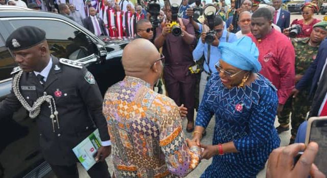 Fubara makes first public appearance in Port Harcourt amid impeachment proceedings