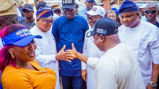 Osun 2026: Oyebamiji meets K-Rad in reconciliation drive