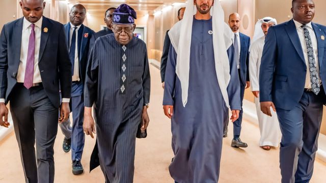 Tinubu arrives Abu Dhabi for high-level global sustainability talks