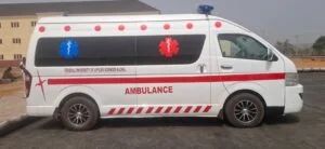 Rep. Daniel Amos donates ambulance to Fed. varsity, Kachia
