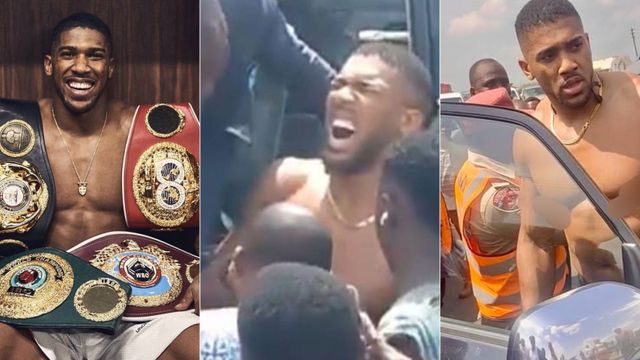 Anthony Joshua’s phone was stolen at crash scene – Family raises alarm