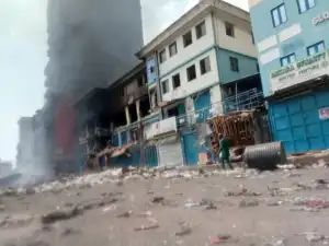Christmas Eve inferno guts Animashaun family house, five others on Lagos Island