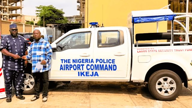 LSSTF donates patrol vehicle to boost airport security