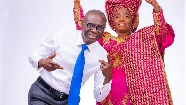 A strong pillar of support: Sanwo-Olu hails wife on 59th birthday