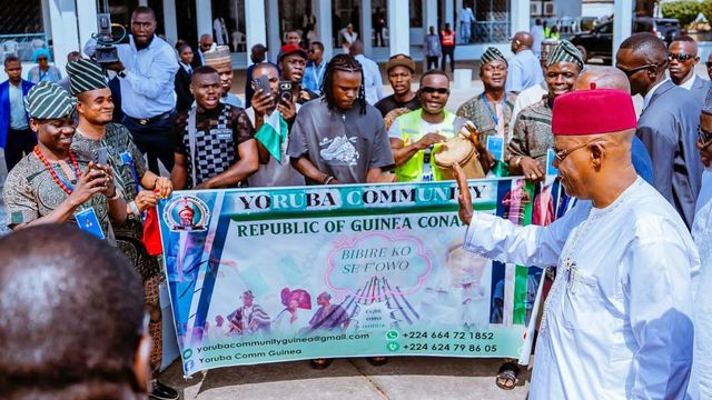 Shettima arrives In Guinea for President Doumbouya’s inauguration