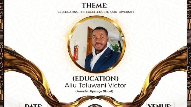 EdTech entrepreneur, Aliu Victor bags prestigious “Under 30 CEOS” nomination at CEOs Network Africa