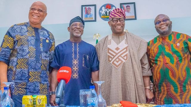 Akpabio commends Governor Eno for political unity in Akwa Ibom