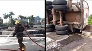 How brake failure caused diesel tanker accident in Lagos – Fire Service