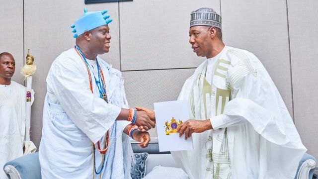 Ooni of Ife hails Zulum’s reforms, says Borno can feed Nigeria