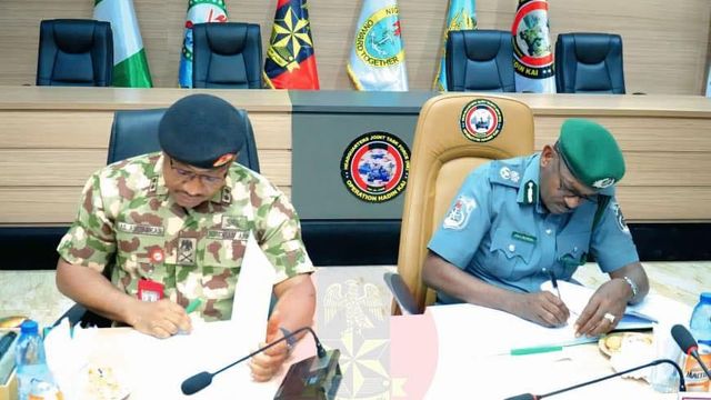 Customs, Operation HADIN KAI strengthen strategic border alliance in N/east
