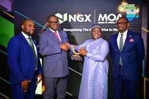 BUA Cement bags NGX 2025 Most Compliant Listed Company Award