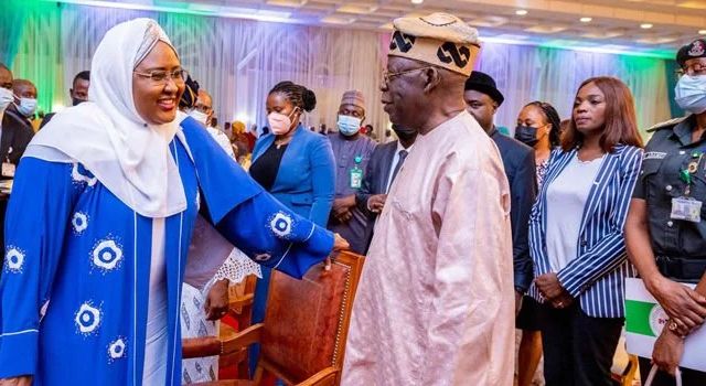 Tinubu felicitates Aisha Buhari at 55, hails her advocacy for women, children