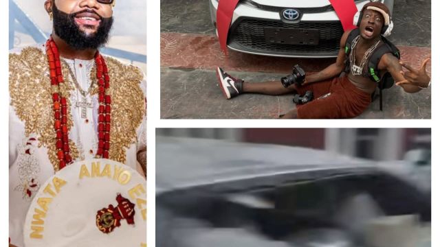 Billionaire E-Money unfollows streamer, Carter Efe after car vandalism stunt