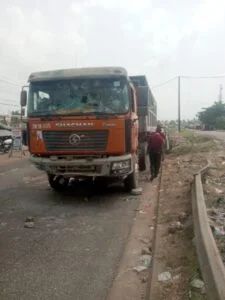 Truck crushes traffic officer, 2 riders in Badagry