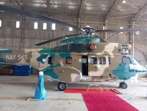 NAF reactivates Super Puma Helicopter after 3 years