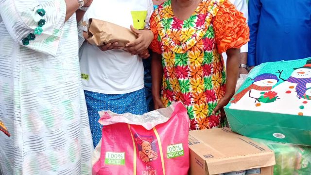 Ondo governor’s wife presents gifts to mother of quadruplets