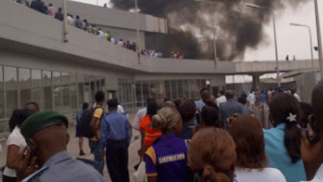Fire outbreak disrupts operations at Murtala Muhammed International Airport