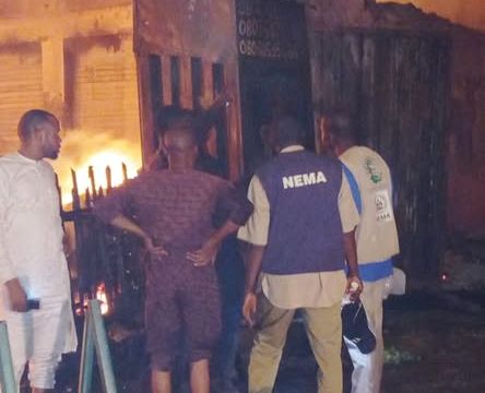 NEMA contains fire at Kano market