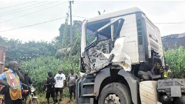 Speeding truck kills LASTMA officer, 2 others in Badagry