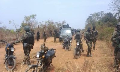 Troops dislodge suspected terrorists, recover 2 motorcycles, ammunition in Benue
