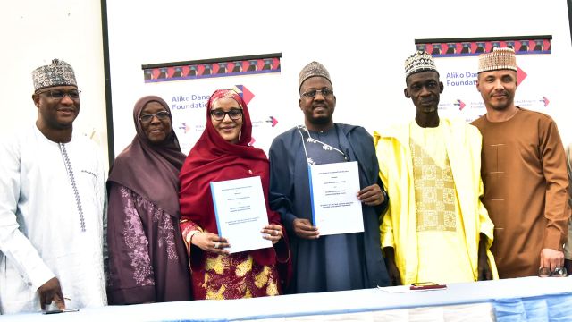 Aliko Dangote Foundation sign N1.5bn MoU with BUK