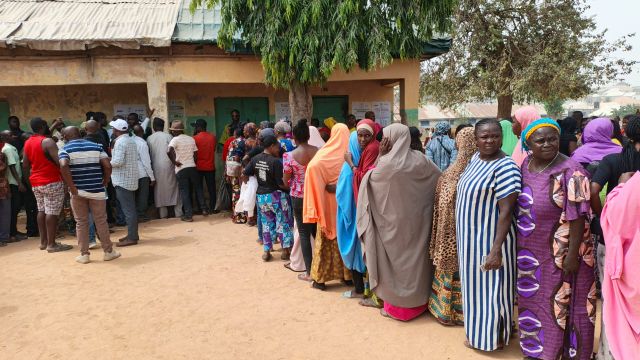 Confusion over alleged missing ballots delays voting at Dabi Primary School