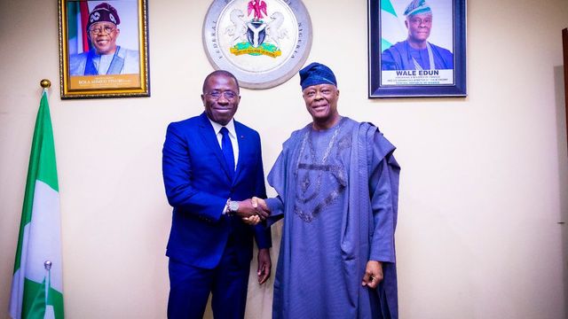 Wale Edun receives IMF Executive Director, strengthens regional economic ties