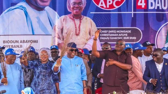 2027: Oyebanji, Fayose woo Ekiti voters for Tinubu