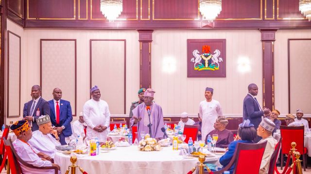 President Tinubu pledges tariff review for media industry, calls for national collaboration