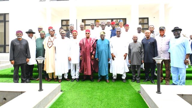 Provide incentives for the vulnerable, unite to defeat insecurity – Tinubu to Governors