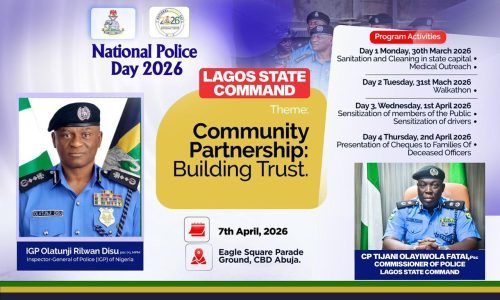 Lagos Police launch 2026 National Police day