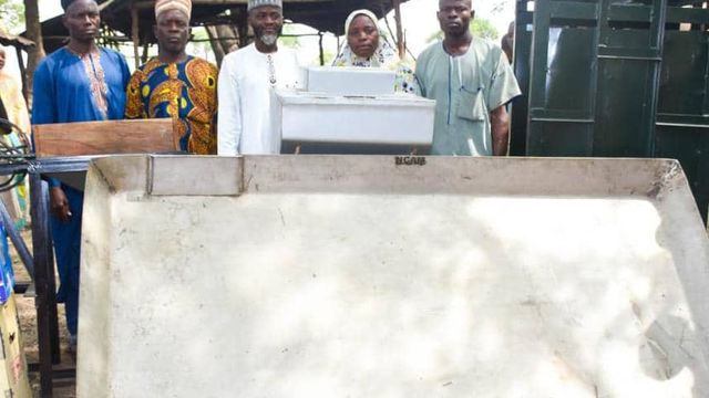Gov. empowers kwara community women with industrial processing machines