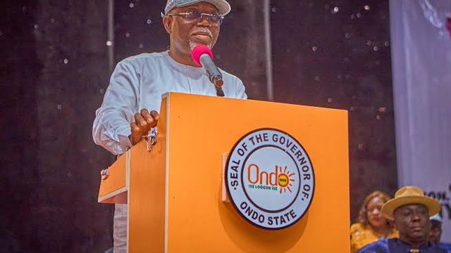 2027: Ondo Governor rallies 1m votes for Tinubu