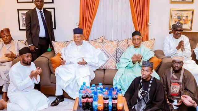 Shettima pays condolence visit to El-Rufai over mother’s demise
