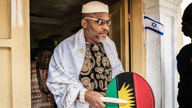 IPOB activists storm London, demand Nnamdi Kanu’s freedom amid Tinubu’s State visit