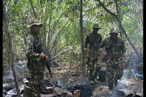 Army recovers stolen crude oil, diesel worth N250m