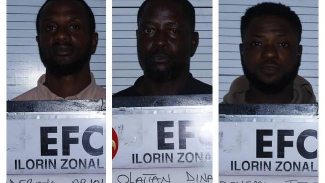 EFCC arrests 3 over alleged currency counterfeiting in Ilorin
