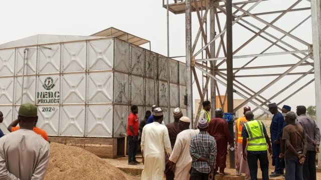 NEDC hands over Buni Gari Water Project to Yobe Govt.