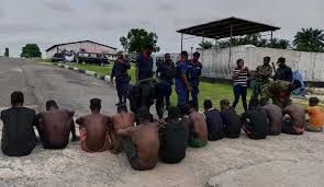 Nigerian Navy dismantles 22 illegal refineries, arrests 18